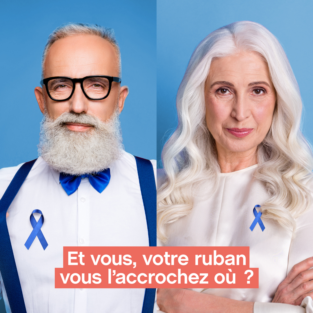 Mars Bleu Parlons ensemble du dépistage du cancer coloréctal